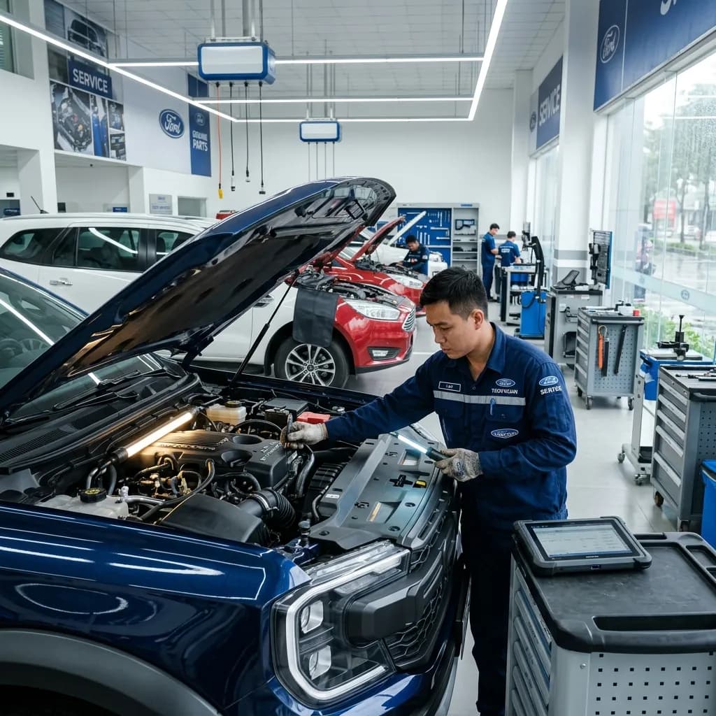 Các Lỗi Thường Gặp Của Ford Ranger Và Cách Khắc Phục Nhanh