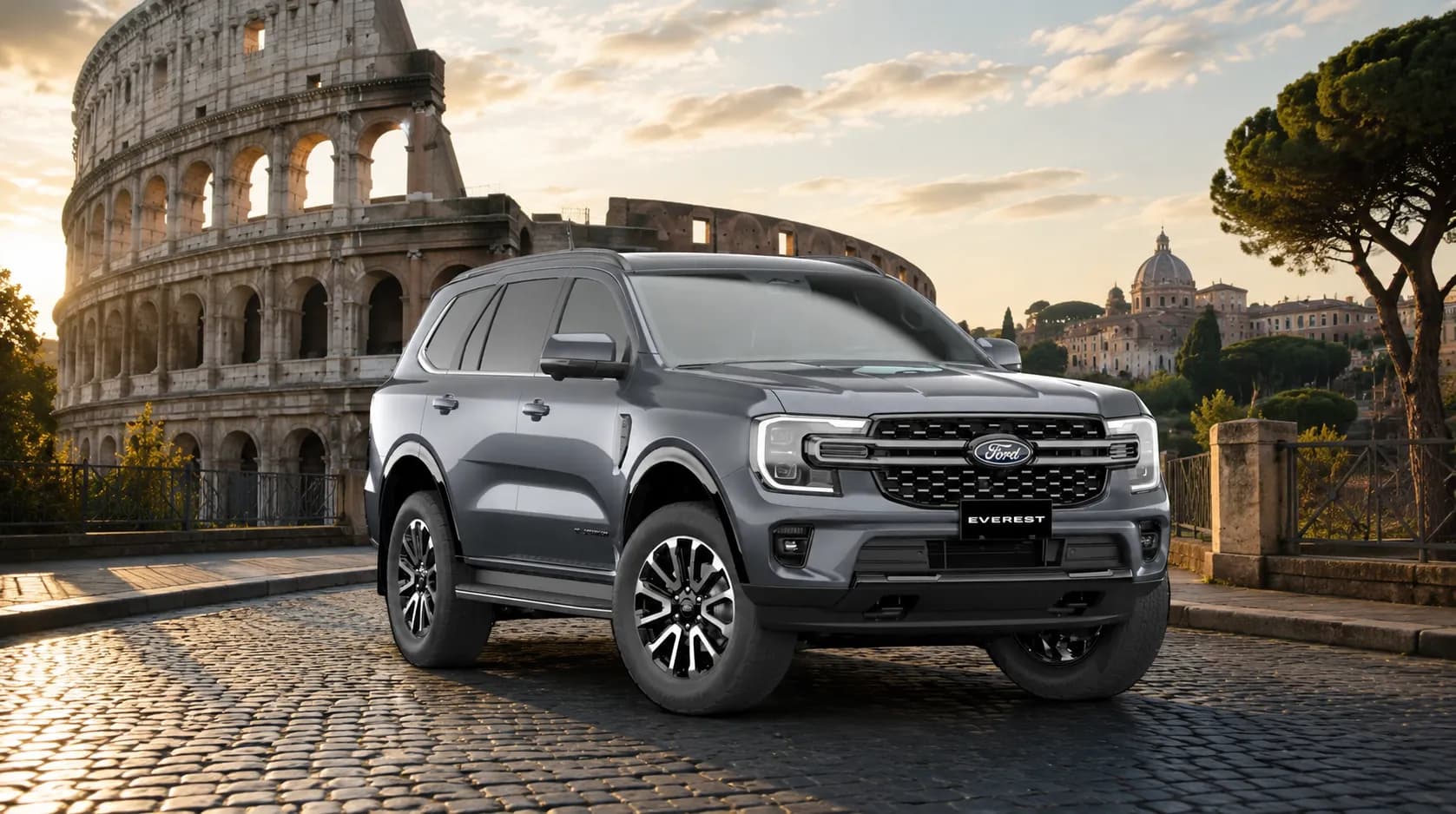 Hình ảnh ngoại thất chi tiết xe Ford Everest Platinum 2.0L 4x2 AT - góc nhìn 1